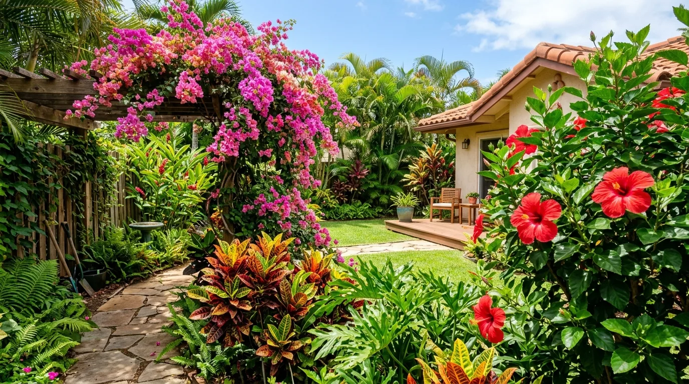 Tropical Foliage for Heat